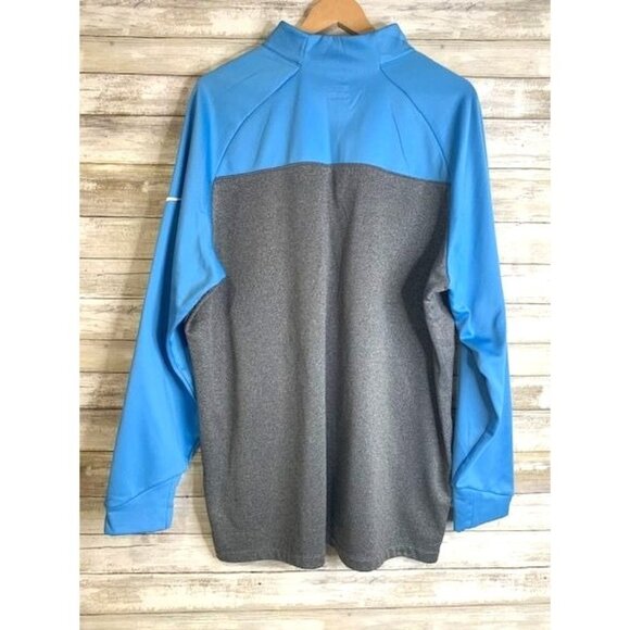 Nike Golf Dallas Cowboys 1/4 Zip Pullover Jacket XXL Blue & Gray Polyester Mens - Picture 4 of 6